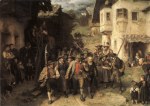 Defregger Franz von; Das letzte Aufgebot , 1874