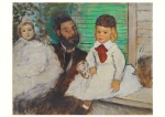 Degas Edgar; Ludovic Lepic und seine Töchter , ca.1871