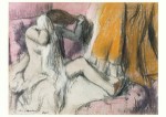 Degas Edgar; Nach dem Bade , 1890