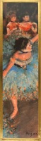 Degas Edgar; Tänzerinnen in Blau (Ausschnitt) , 1885