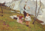 Delug Alois; Märzwind , 1891