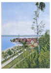Dietrich Adolf; Blick auf Berlingen , 1931