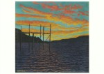 Dietrich Adolf; Abendrot am Untersee , 1926