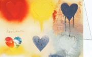 Dine Jim; Small Heart Painting Nr. 12 , 1970