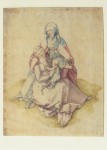 Duerer Albert; The Virgin and Child with Saint Anne , um 1500-1505