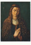 Dürer Albrecht; Bildnis einer jungen Frau mit offenem Haar , 1497