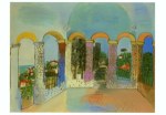 Dufy Raoul; Arkaden in Vallauris , 1927