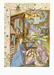 Evangeliar; Weihnachten im Stall