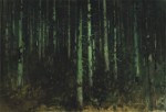 Egger-Lienz Albin; Waldinneres (Studie zum Ave) , 1895