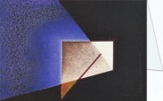 Ehrlich Franz; Blau mit Gelb und weißer Spitze , 1929