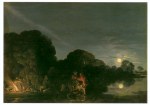 Elsheimer Adam; Die Flucht nach Ägypten , 1609