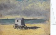 Ensor James; Badewagen , 1876