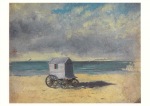 Ensor James; Badewagen , 1876