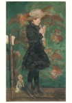 Ensor James; Mädchen mit Puppe , 1884