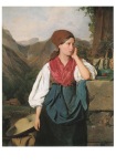 Eybl Franz; The Strawberry Vendor of Hallstatt , 1844