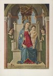 Ferraresisch; Madonna mit der Lilie