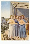 Francesca Piero della; Musizierende Engel ( Ausschnitt Geburt Christi)