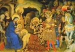 Fabriano Gentile da; Anbetung der Könige , 1423