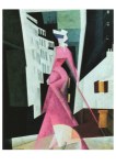 Feininger Lyonel; The Lady in Mauve , 1922