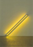 Flavin Dan; the diagonal of May 25, 1963 (to Constantin Brancusi) , 1963