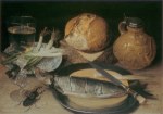 Flegel Georg; Stillleben mit einem Hirschkäfer , 1635