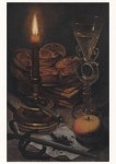 Flegel Georg; Stillleben mit brennender Kerze , 1631