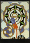 Forstner Leopold; Vogel in Ranke , um 1910