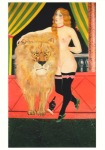 Foujita Tsugouharu; Dompteuse und Löwe , 1930