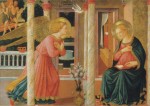 Fra Angelico; Verkündigung an Maria , 1455