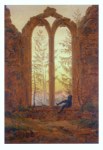 Friedrich Caspar David; Der Träumer (Klosterruine Oybin) , 1835