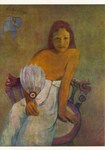 Gauguin Paul; Das Mädchen mit dem Fächer