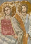 Giotto di Bondone; Maria und die Engel (aus dem Jüngsten Gericht)