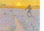 Gogh Vincent van - van Gogh; Der Säer auf dem Feld - Der Sämann