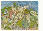Gogh Vincent van - van Gogh; Blühender Kastanienzweig