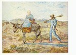 Gogh Vincent van - van Gogh; Heimkehr vom Felde