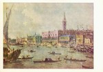 Guardi Francesco; Venedig mit Dogenpalast