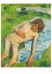 Gauguin Paul; Ein bretonischer Junge , 1889