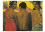 Gauguin Paul; Drei Tahitianer , 1899