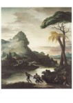 Géricault Théodore; Heroische Landschaft mit Fischern , 1818