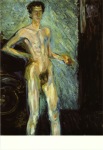 Gerstl Richard; Selbstakt , 1908