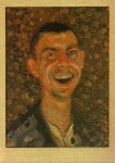 Gerstl Richard; Selbstbildnis, lachend