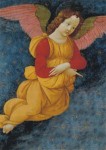 Ghirlandajo Ridolfo; Engel - Ausschnitt aus Maestà , um 1480