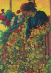 Giacometti Giovanni; Auf dem Balkon , ca. 1910