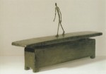 Giacometti Alberto; Mann im Regen marschierend , 1948
