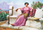 Godward John William; Ruhe , 1914