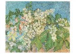 Gogh Vincent van - van Gogh; Blooming Chestnut Branches , 1890