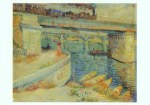 Gogh Vincent van - van Gogh; Die Brücken von Asnières , 1887