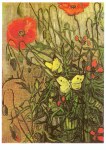 Gogh Vincent van - van Gogh; Poppies and Butterflies , 1890
