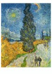 Gogh Vincent van - van Gogh; Road with Cypress and Star , 1890