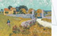 Gogh Vincent van - van Gogh; Farmhouse in Provence , 1888